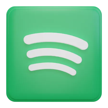 Free Spotify  3D Icon