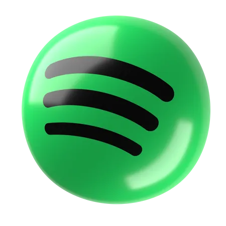 Free Spotify  3D Icon