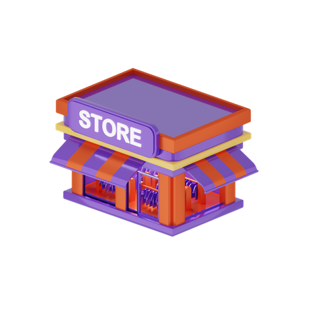 Free Store  3D Icon