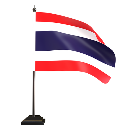 Free Thailand Flag  3D Flag