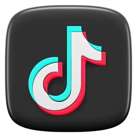 Free Tik-tok  3D Icon