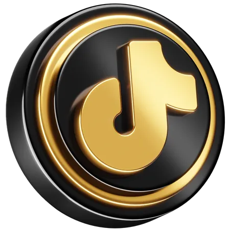 Free TikTok  3D Icon