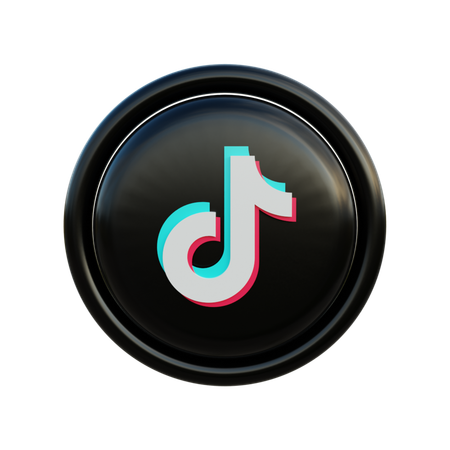 Free Tiktok  3D Icon