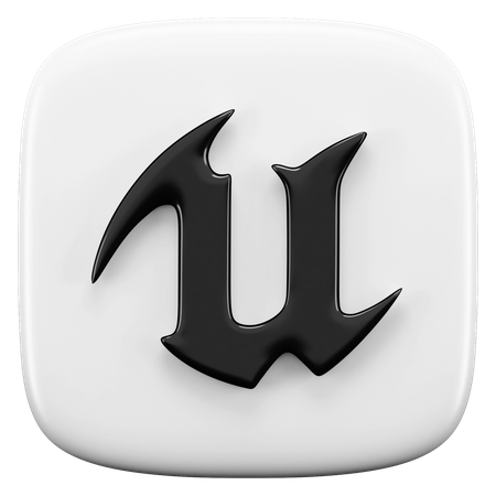 Free Unreal Engine  3D Icon