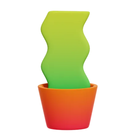 Free Vaso de planta  3D Illustration