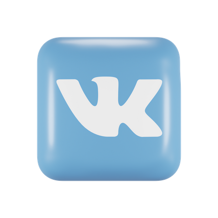 Free Vk  3D Logo