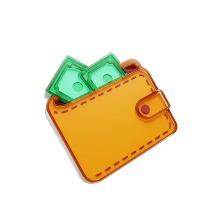 Free Wallet  3D Illustration