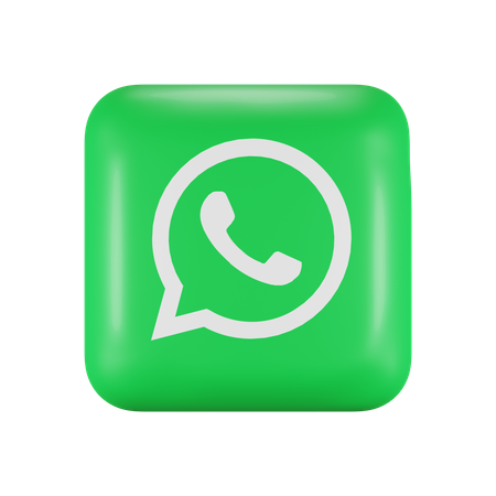 Free WhatsApp  3D Logo