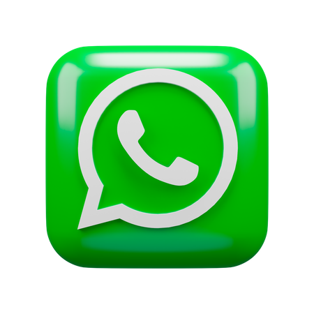 Free WhatsApp  3D Logo