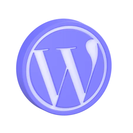 Free WordPress-2  3D Icon