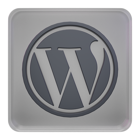 Free WordPress  3D Icon