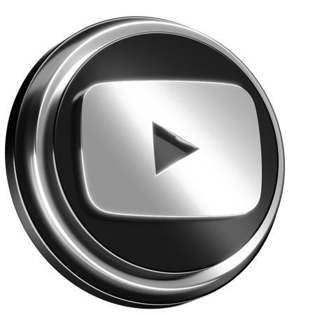 Free YouTube  3D Icon