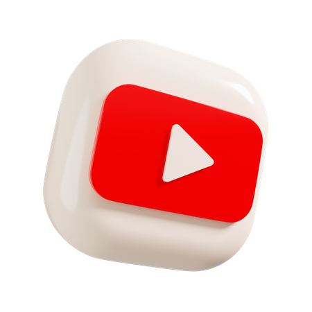 Free Youtube  3D Logo