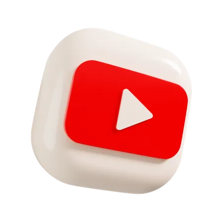 Free Youtube  3D Logo