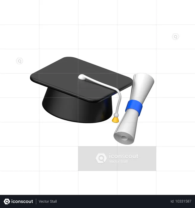 Degree  3D Icon