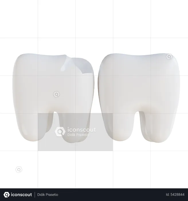 Dents  3D Icon