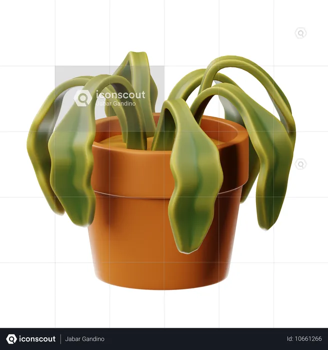 Dry Plants  3D Icon