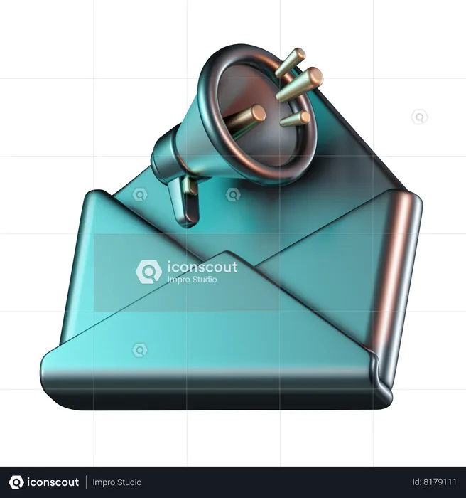 Email Marketing  3D Icon