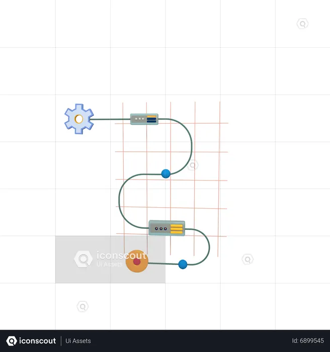 Estrutura  3D Icon