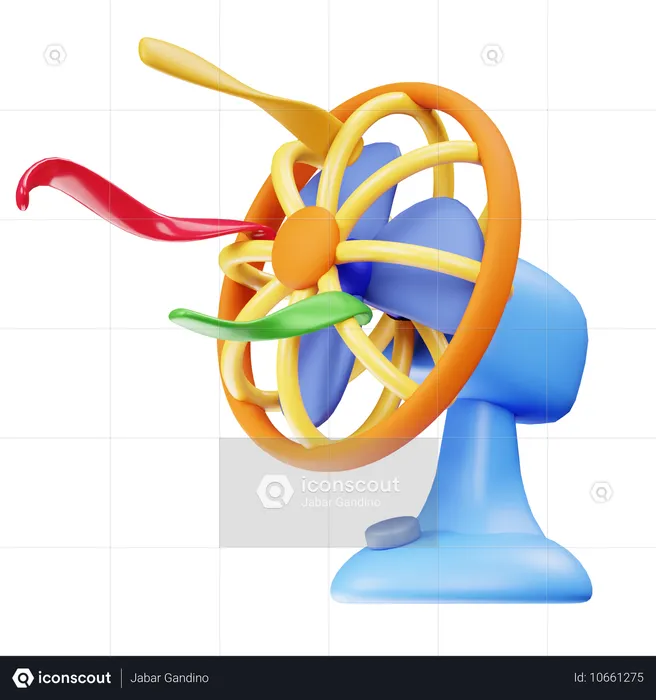 Fan  3D Icon