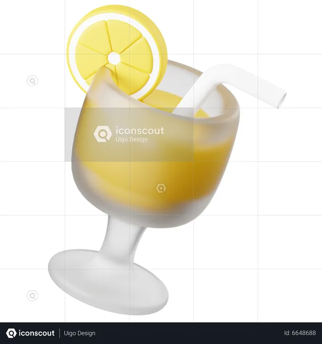 Fresh Drink  3D Icon