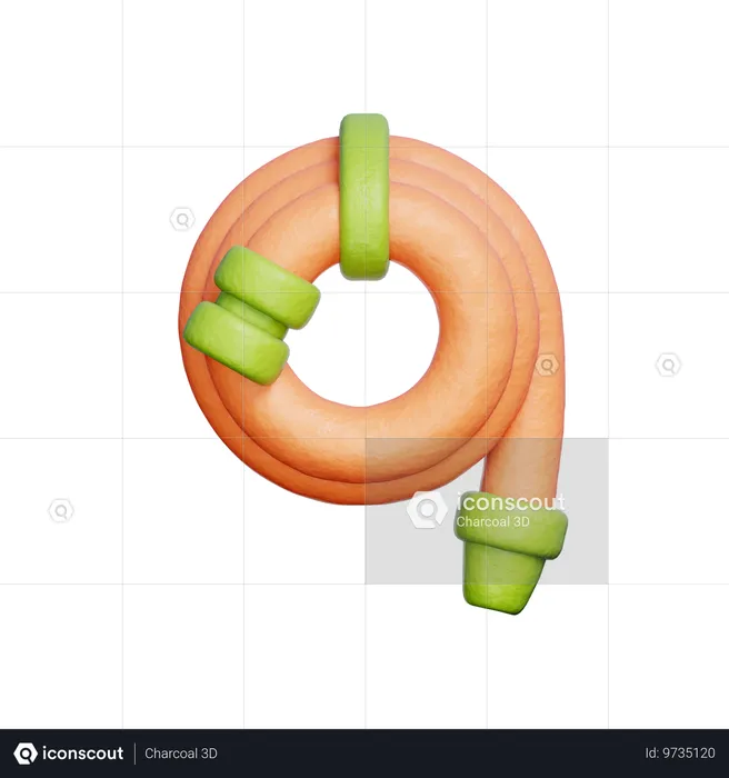 Garden Hose  3D Icon