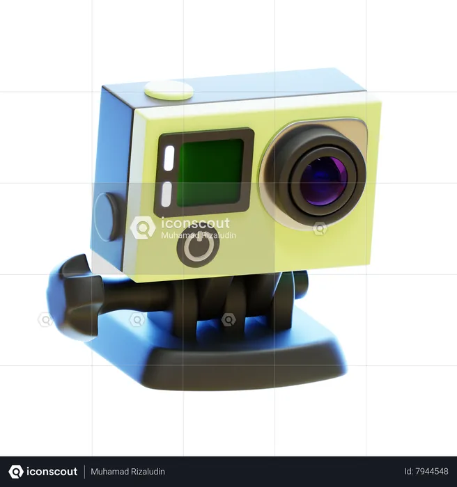 Go Pro  3D Icon