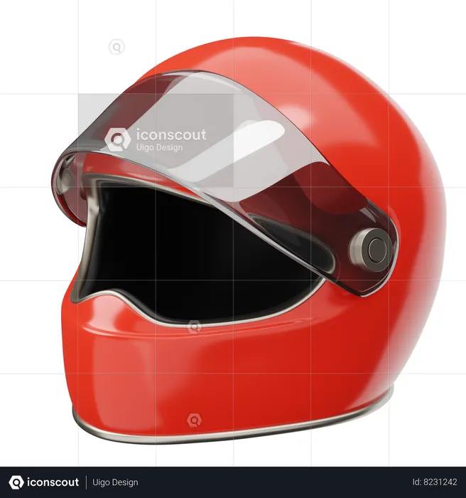 Helmet  3D Icon