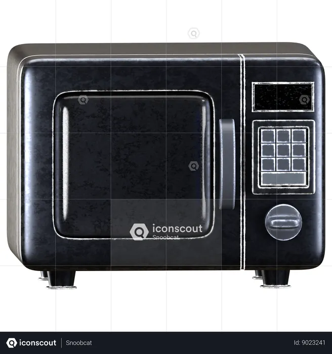 Horno microondas  3D Icon