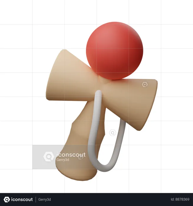 Kendama  3D Icon