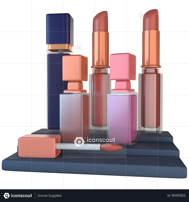 Lipstick  3D Icon