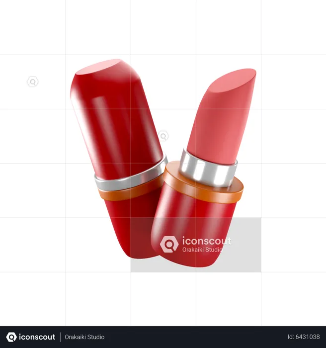 Lipstick  3D Icon