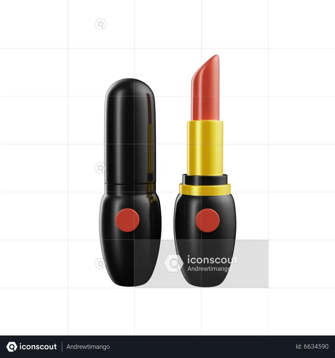 Lipstick  3D Icon