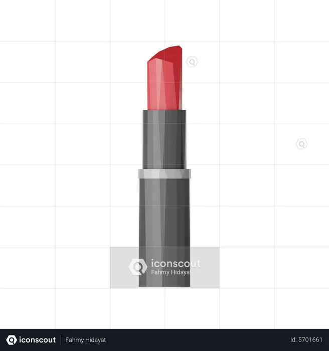 Lipstick  3D Icon