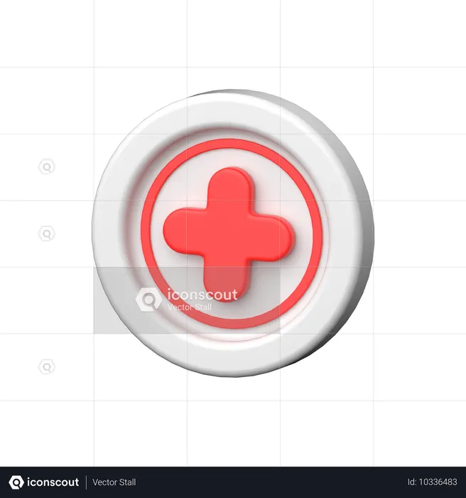 Medical Sign  3D Icon