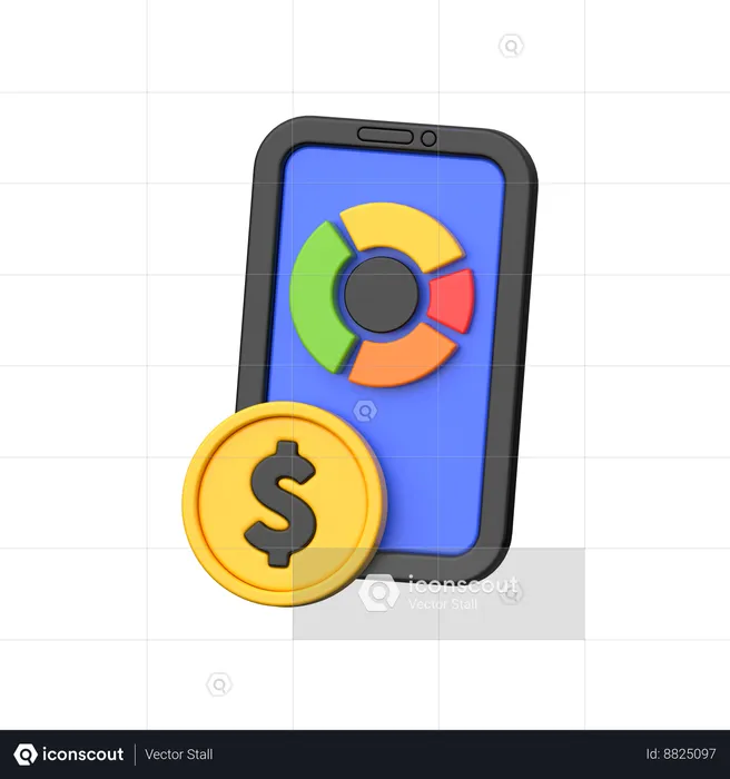 Money Report  3D Icon