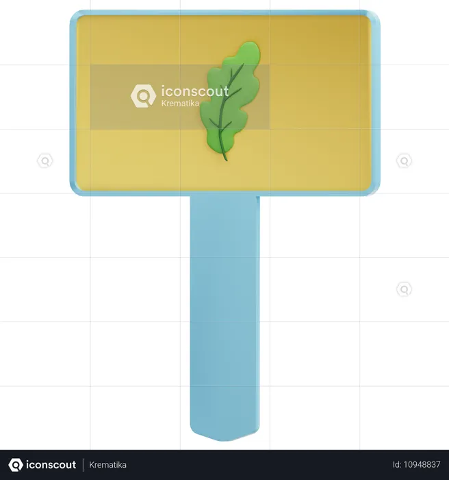 Plant labels  3D Icon