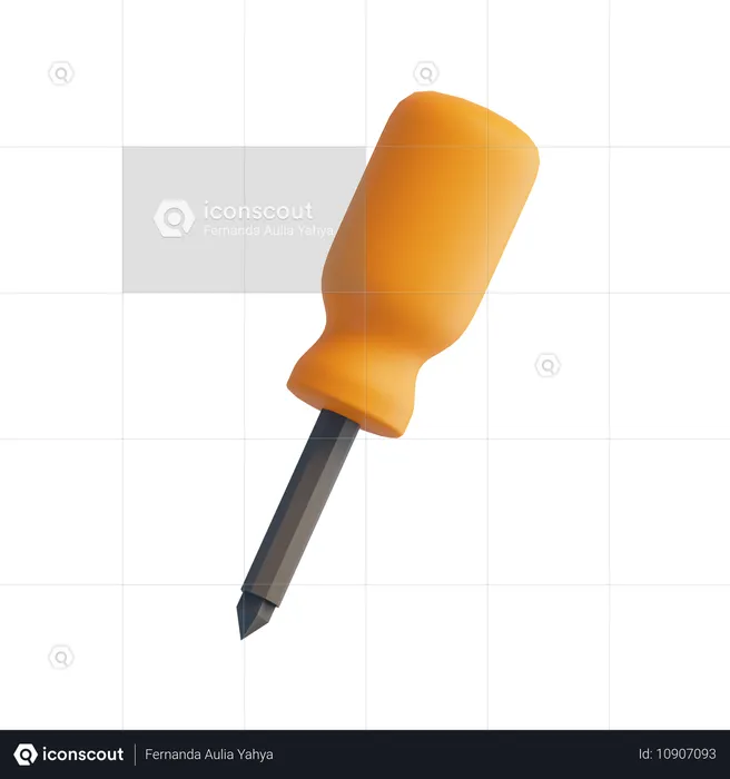 Screwdriver  3D Icon