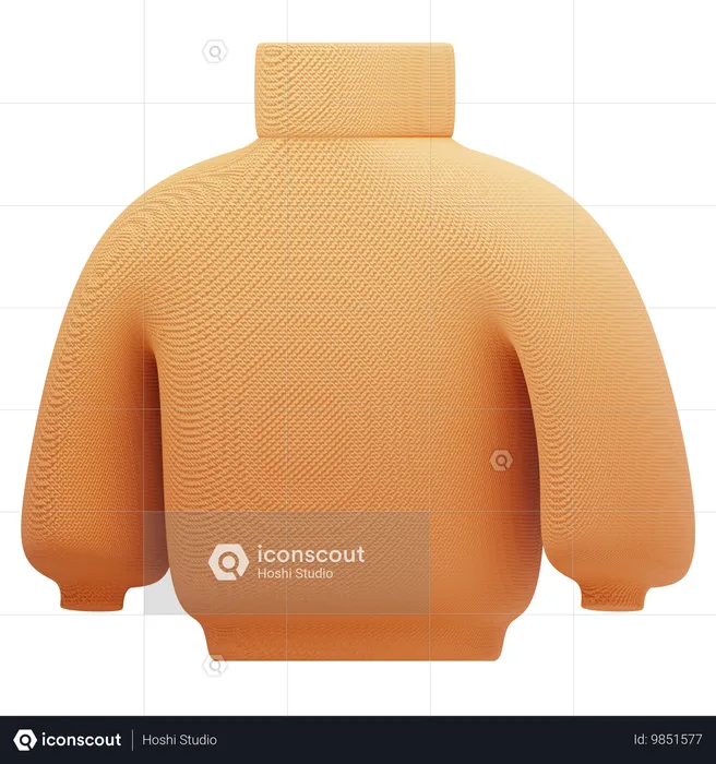 Sweater  3D Icon