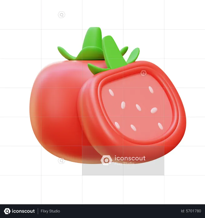 Tomates  3D Icon