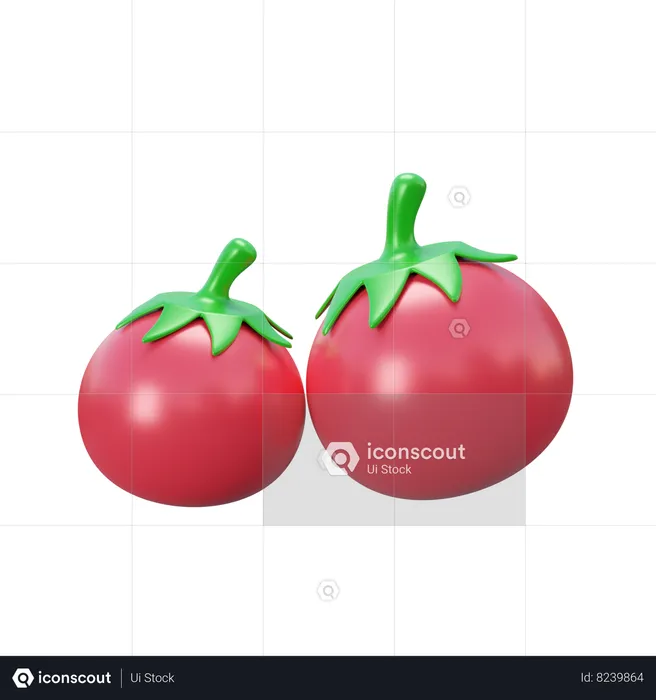 Tomato  3D Icon