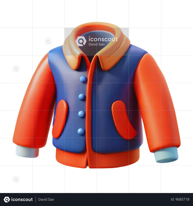 Veste  3D Icon