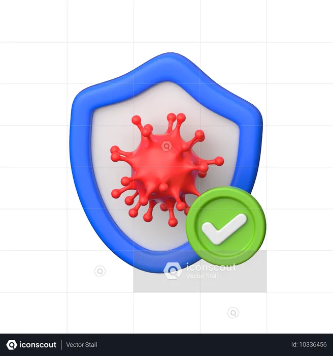 Virus Care  3D Icon