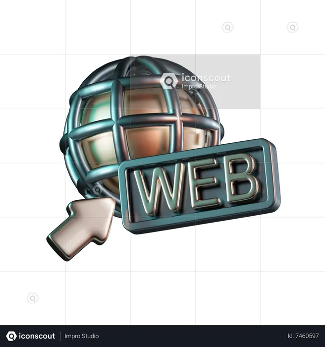 Web  3D Icon