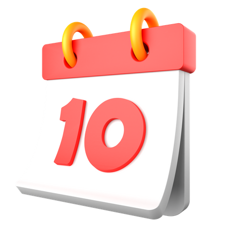 10 rendez-vous  3D Icon