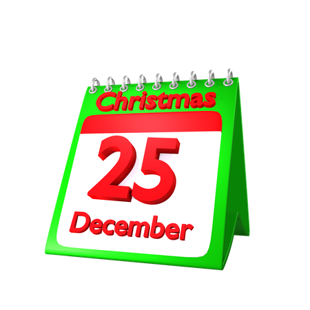 25. Dezember  3D Icon