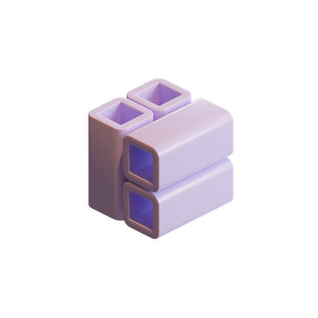 3 D Cube  3D Icon