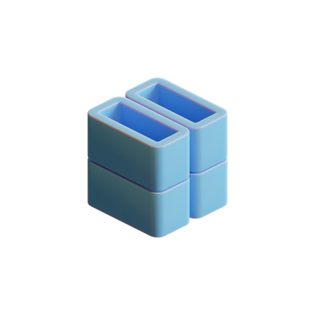 3 D Cube  3D Icon