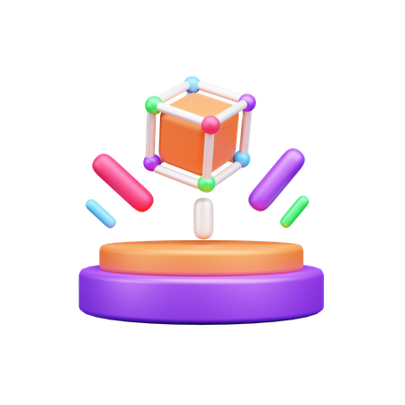 3Dホログラム  3D Icon