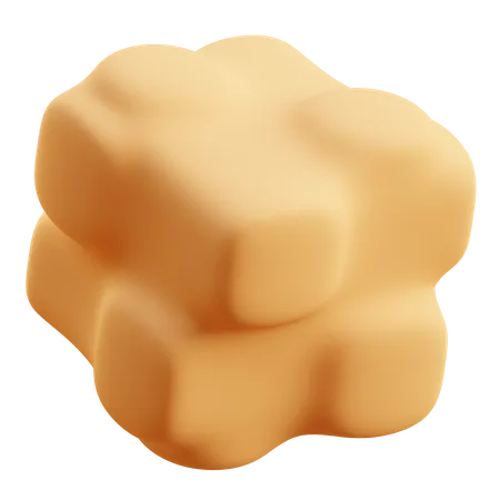 3D abstrakte Form  3D Icon